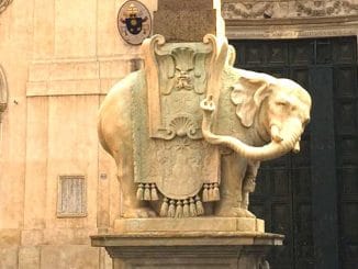 Olifantje van Bernini in Rome